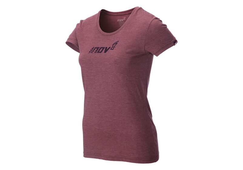 Inov-8 Tri Blend 'division' Women's T-Shirts Purple UK 609473CEB